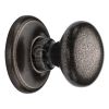 Rustic Pewter Round Centre Door Knob 69mm