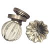 Glass Pumpkin Mortice Door Knobs