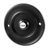 Matt Black Circular Bell Push with China Press 100mm