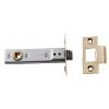 Union Tubular Mortice Latch Electro-Brassed 3.5in (91.5mm)