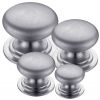 Satin Chrome Victorian Style Cabinet Knobs