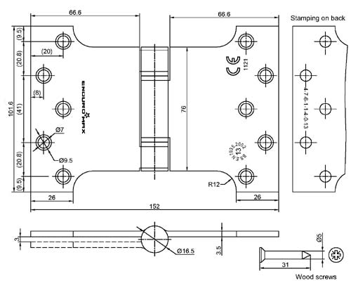 Dimensions Diagram