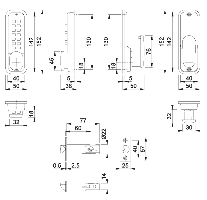 Dimensions Diagram