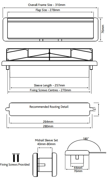 Dimensions Diagram