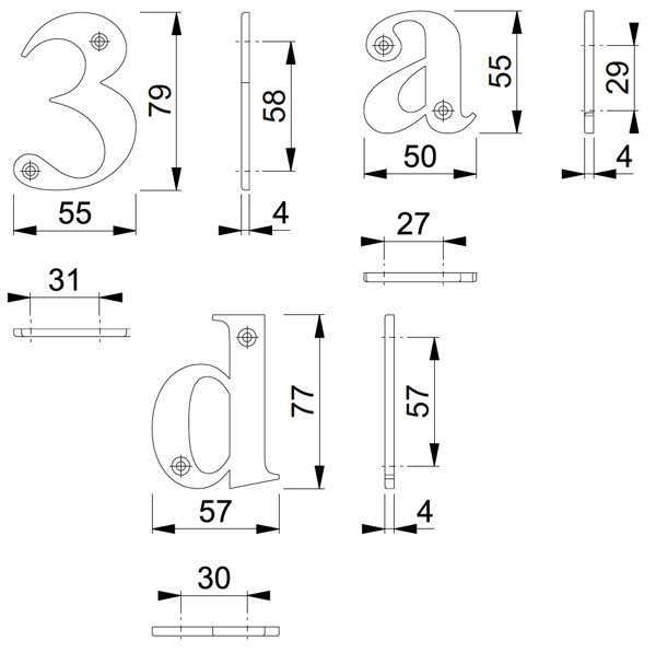 Dimensions Diagram