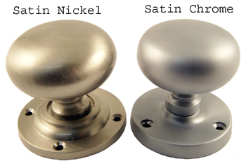 Satin Nickel Satin Chrome