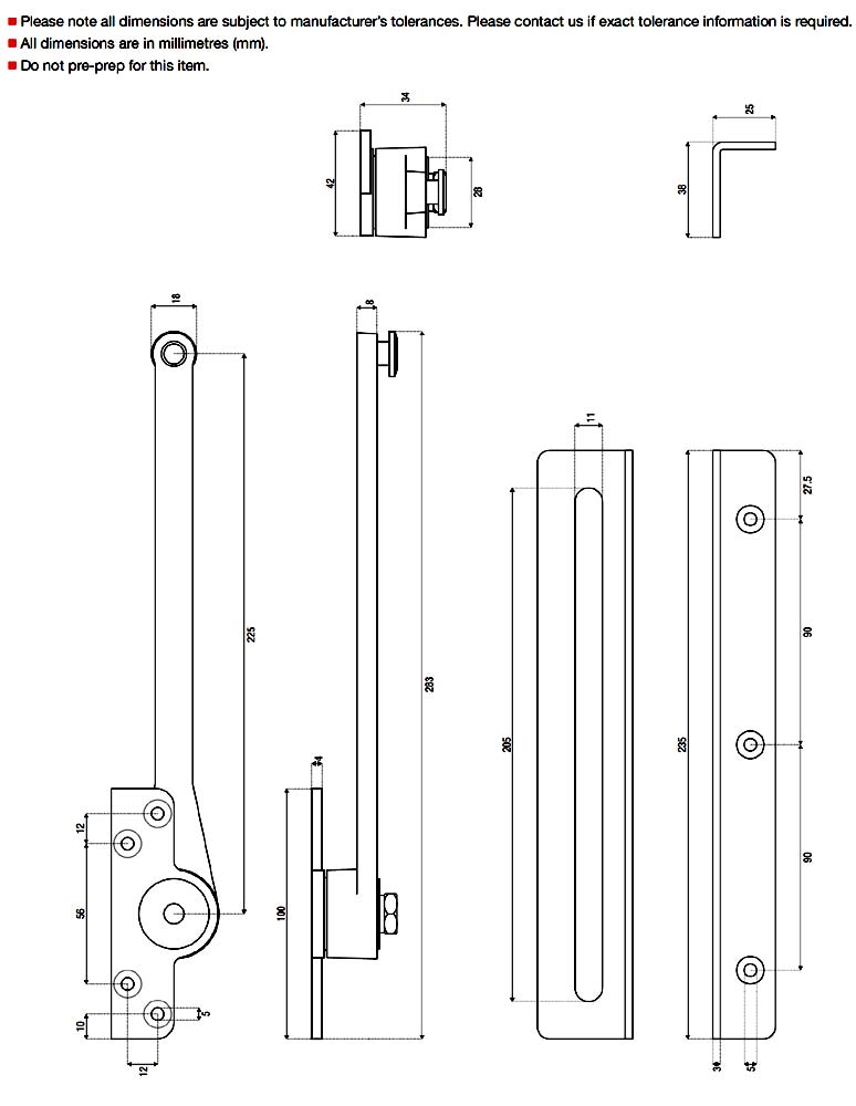 Dimensions Diagram