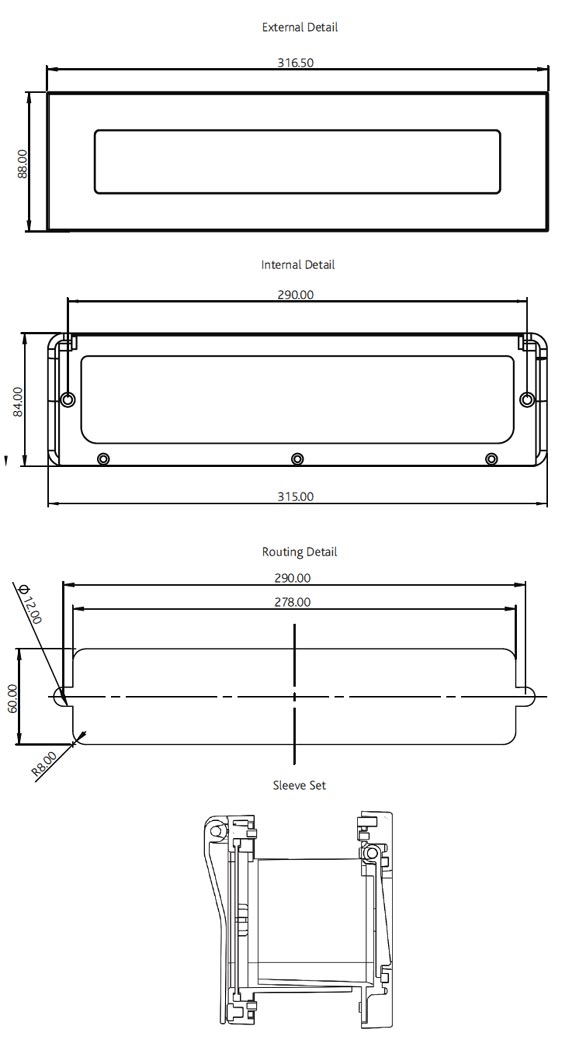 Dimensions Diagram