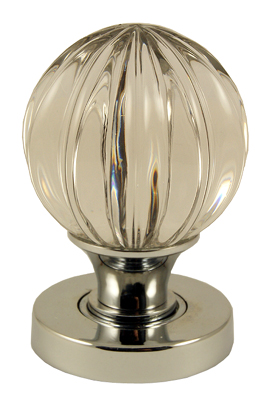 Glass Pumpkin Knob