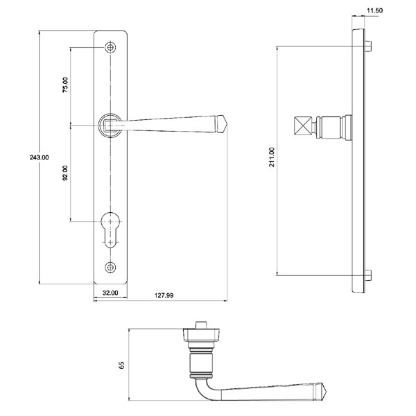 Dimensions Diagram